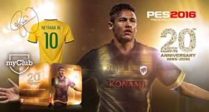 PES2016 Neymar giveaway
